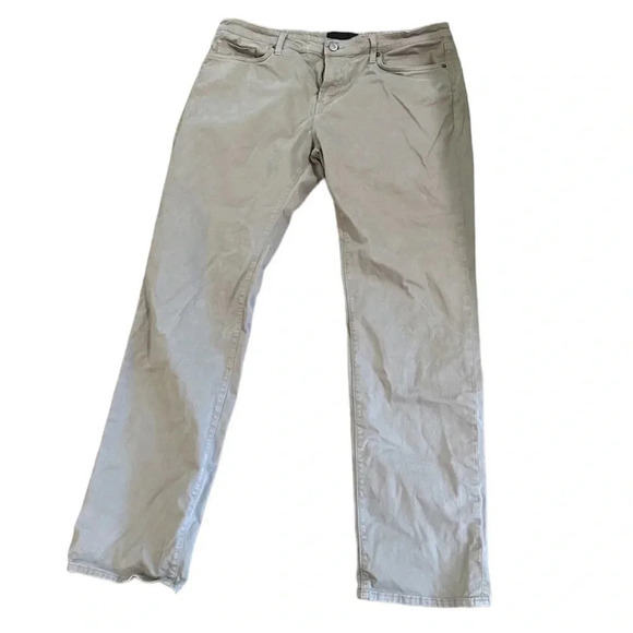 J Brand Men's Khaki/Tan Kane Slim Straight Mid-Rise Denim Jeans Size 38 GUC - Picture 1 of 9